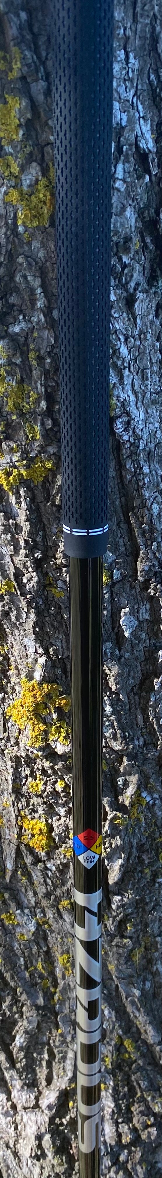 Project X HZRDUS Black Gen 4 Driver Shaft – 60g, Low Spin, Graphite, Built With Grip & Adapter (44.5")